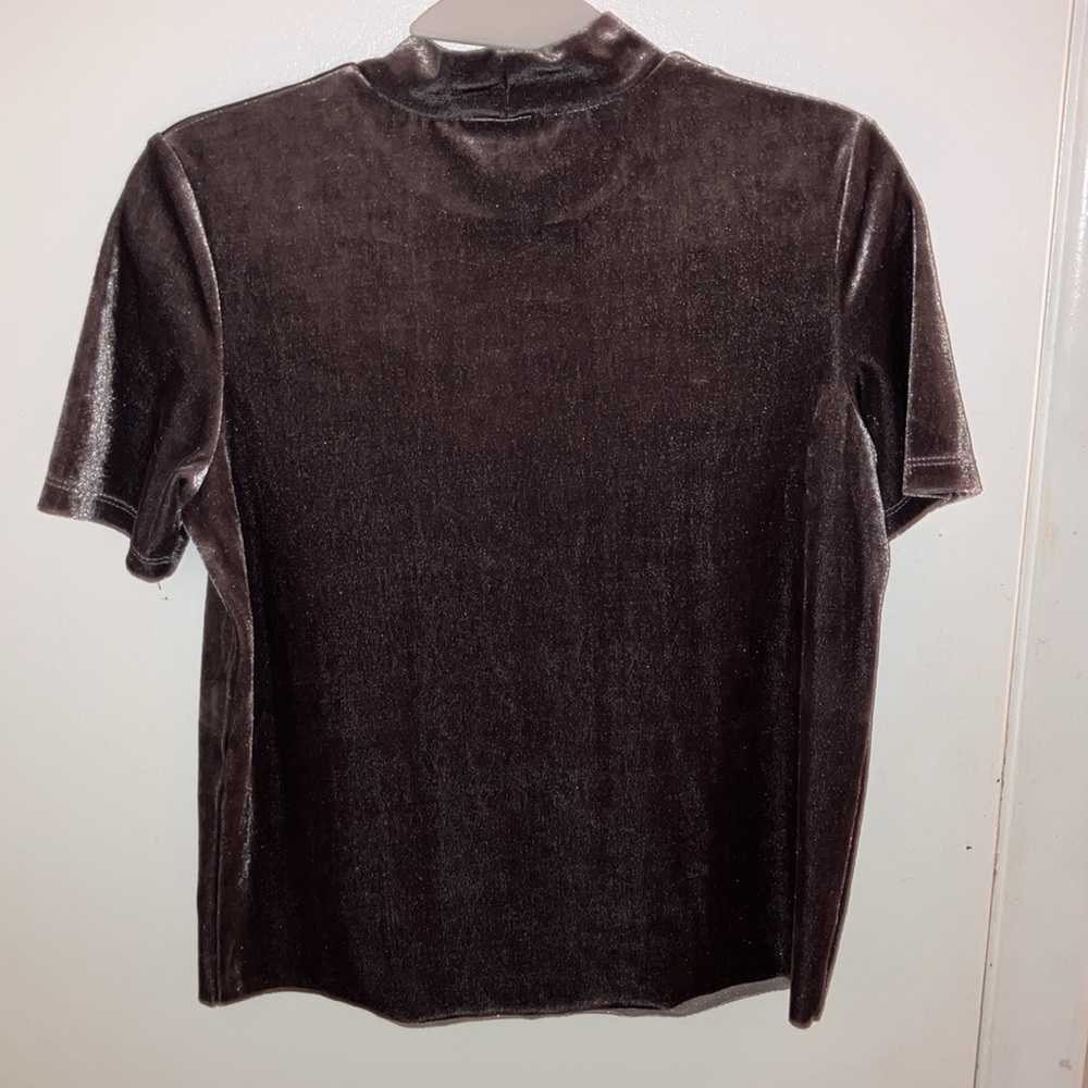 (US S) Zara Mockneck Top